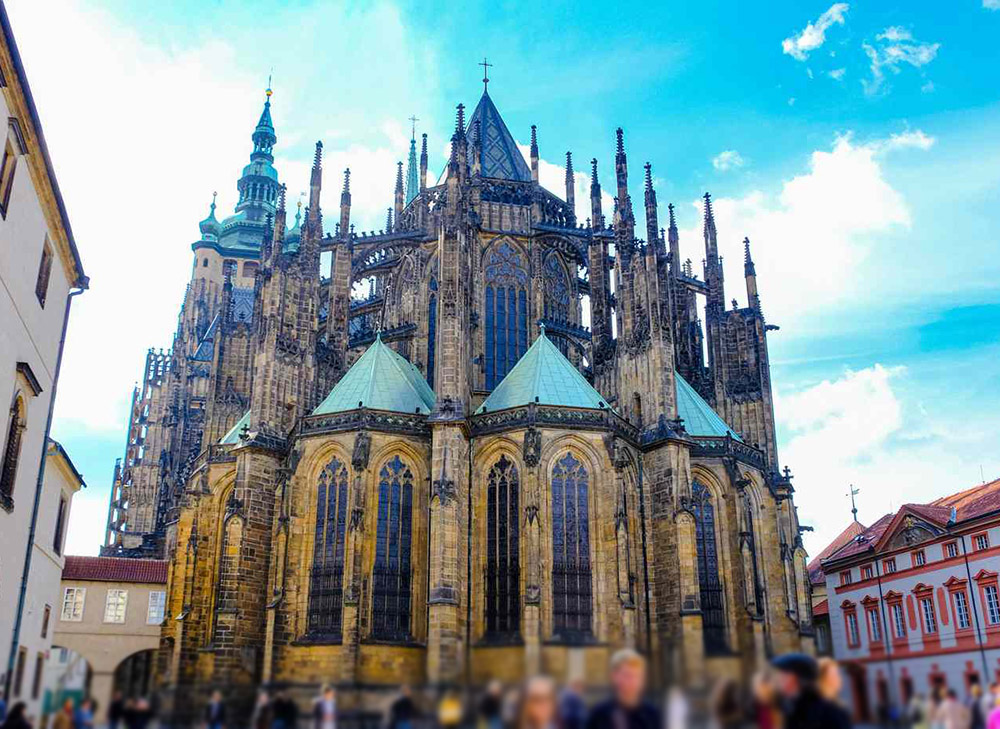 Prague castle down - Bild 1